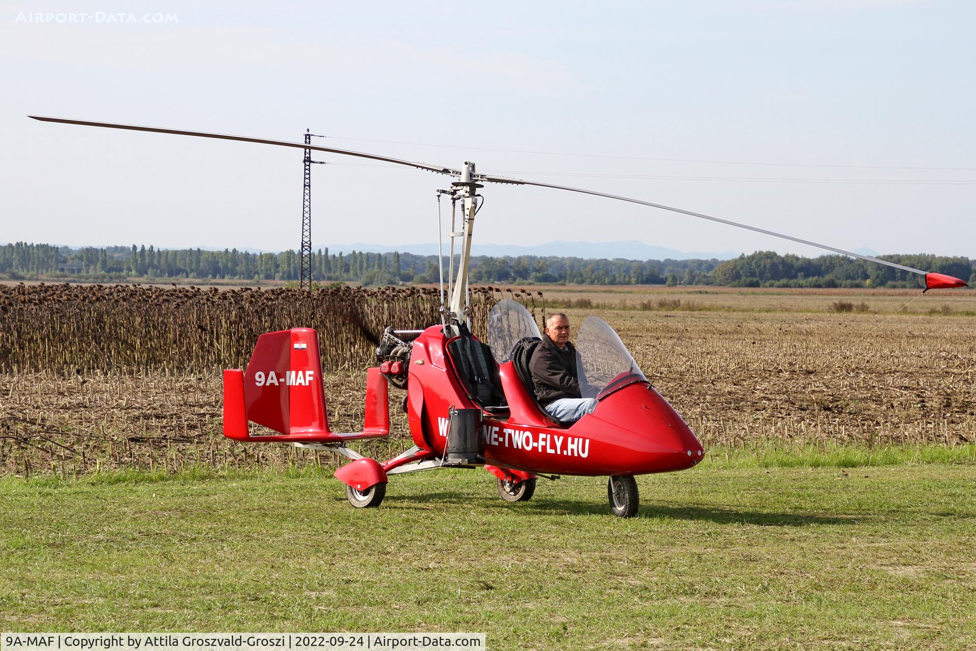 9A-MAF, AutoGyro Europe MTO3 C/N 07G50, Becsehely, Mura Airport, Hungary