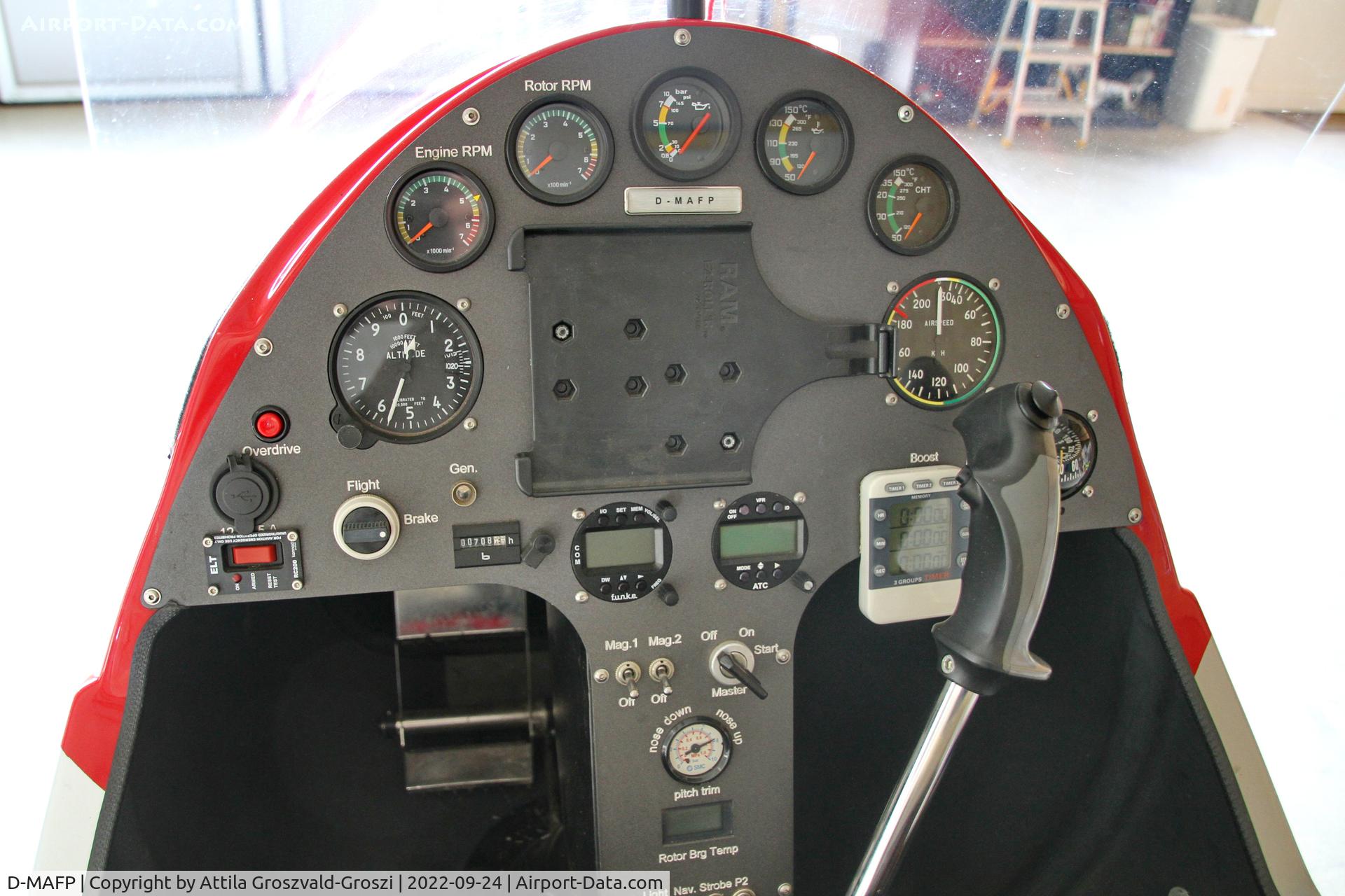 D-MAFP, AutoGyro MTOsport C/N D10S25, Becsehely, Mura Airport, Hungary - One-Two-Fly.hu service hangar