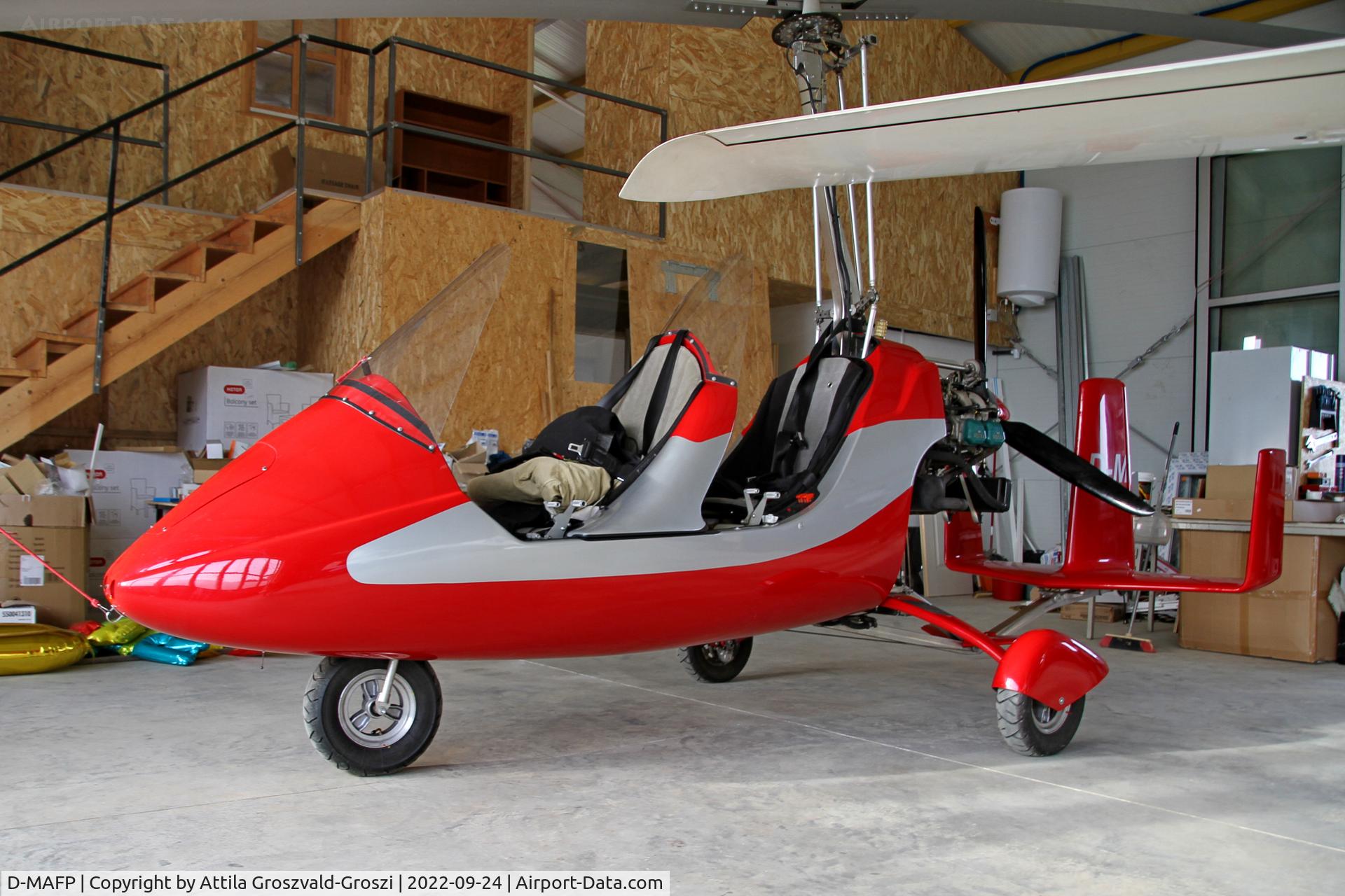 D-MAFP, AutoGyro MTOsport C/N D10S25, Becsehely, Mura Airport, Hungary - One-Two-Fly.hu service hangar
