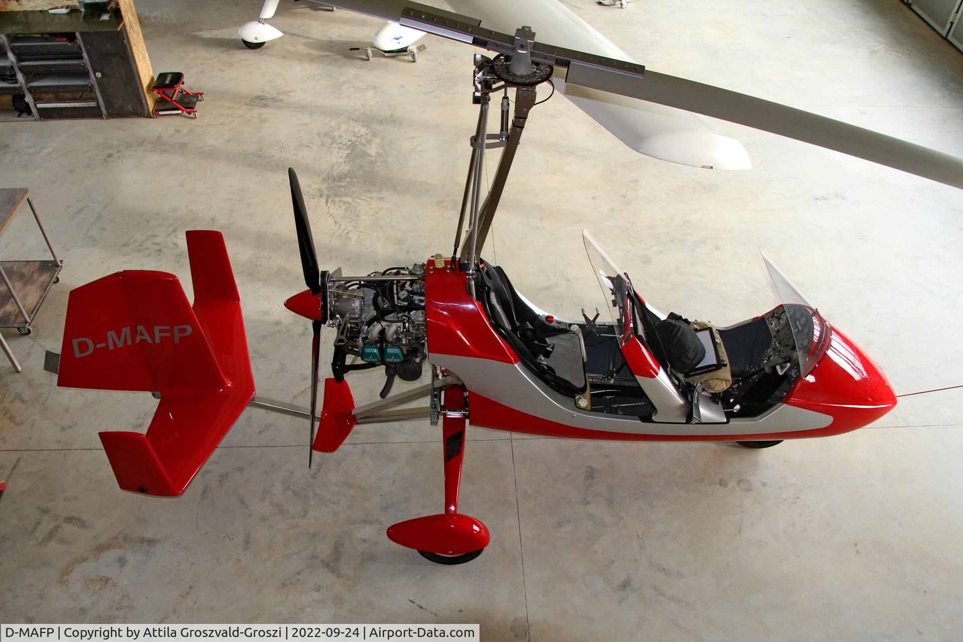 D-MAFP, AutoGyro MTOsport C/N D10S25, Becsehely, Mura Airport, Hungary - One-Two-Fly.hu service hangar