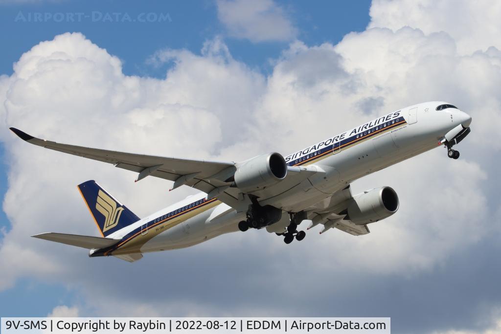 9V-SMS, 2017 Airbus A350-941 C/N 158, Singapore Airlines