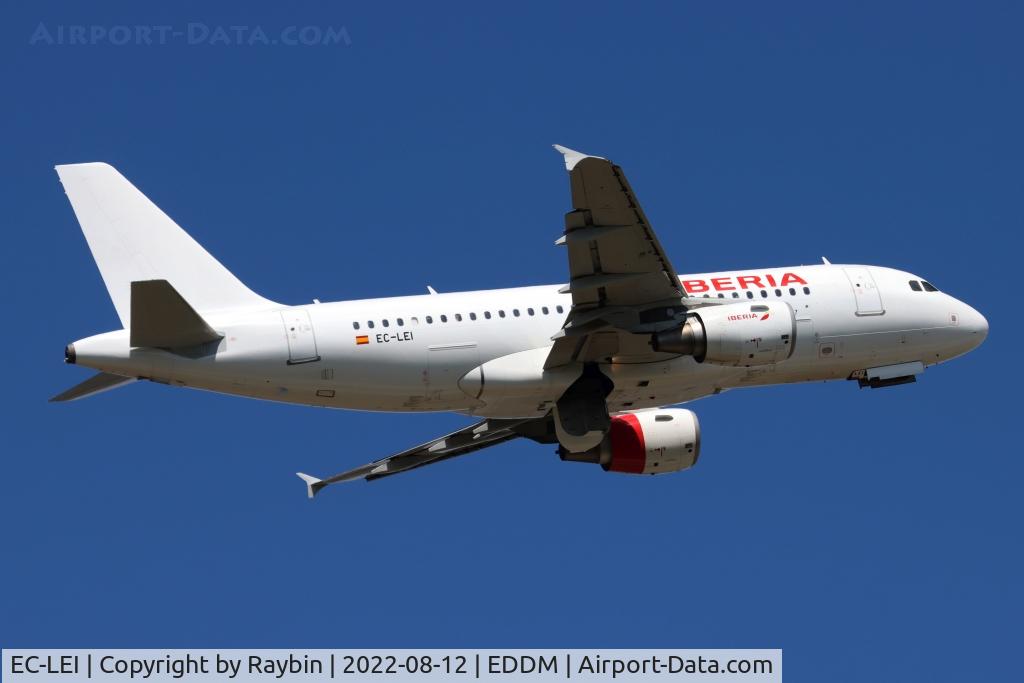 EC-LEI, 2008 Airbus A319-111 C/N 3744, Almost all white Iberia
