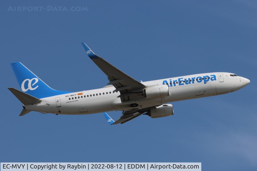 EC-MVY, 2018 Boeing 737-85P C/N 60590, Air Europa