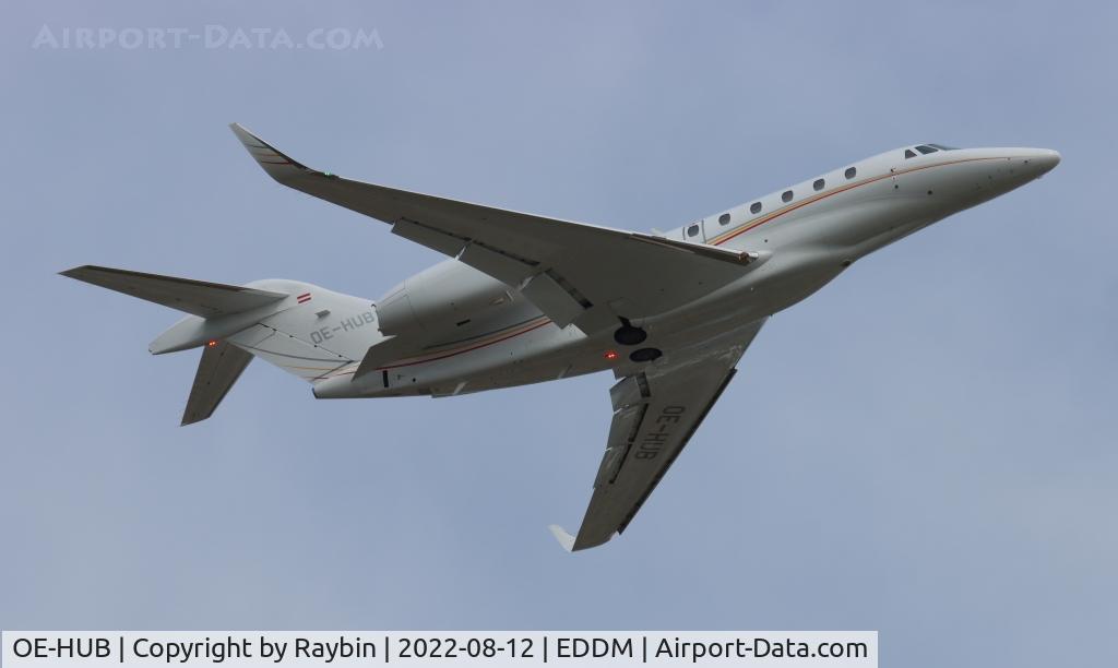 OE-HUB, 2007 Cessna 750 Citation X Citation X C/N 750-0273, Bairline Aviation
