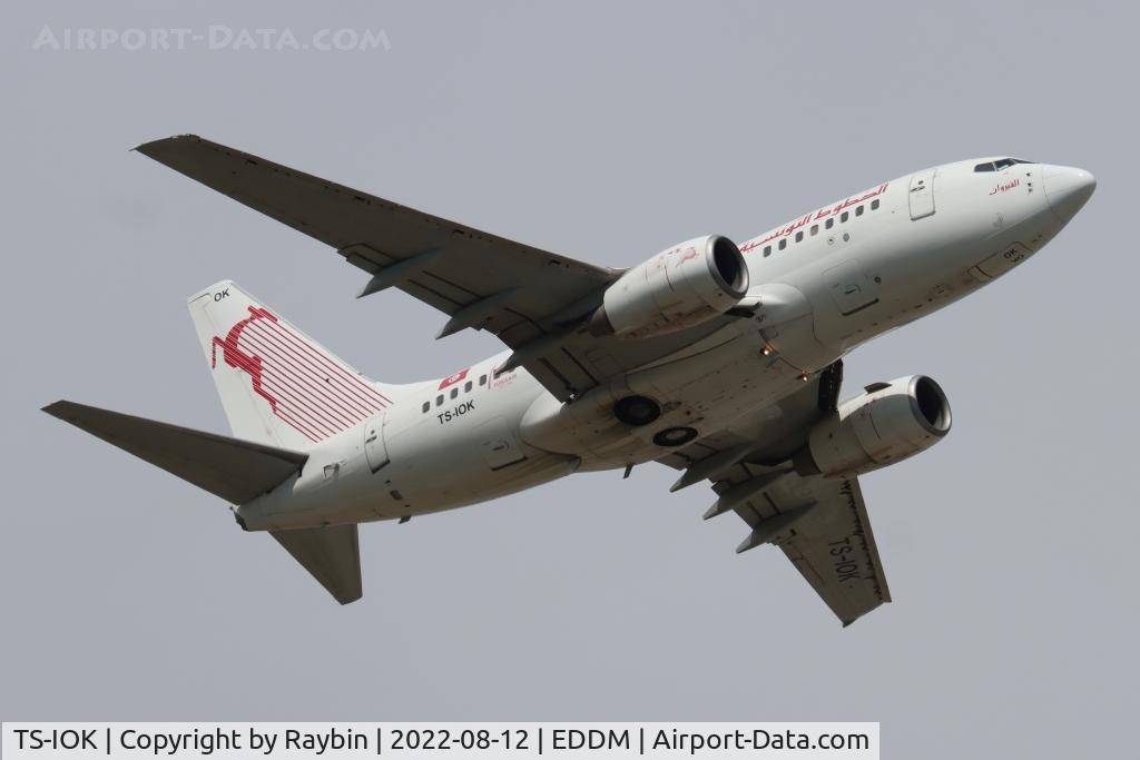 TS-IOK, 1999 Boeing 737-6H3 C/N 29496, Tunisair