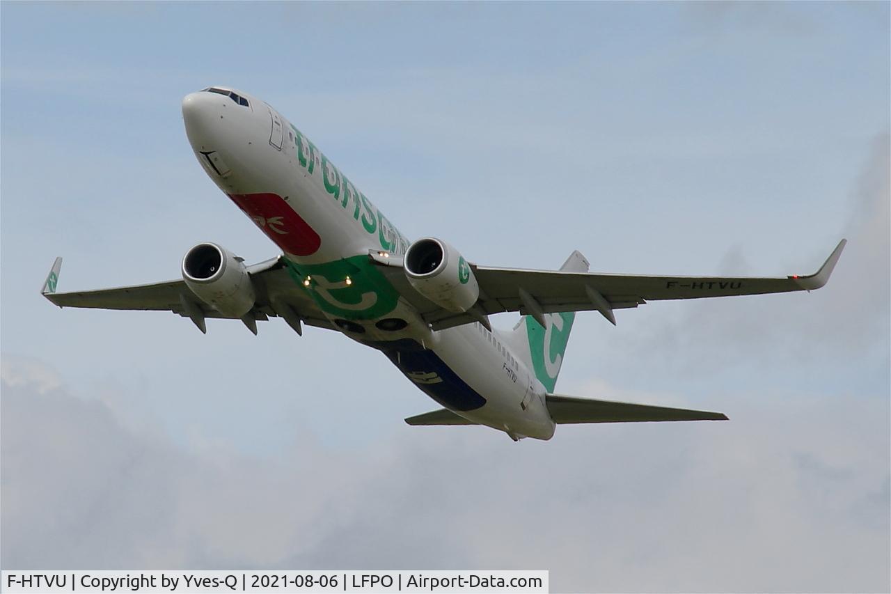 F-HTVU, 2012 Boeing 737-86J C/N 37770, Boeing 737-86J, Taking off rwy 24, Paris-Orly airport (LFPO-ORY)