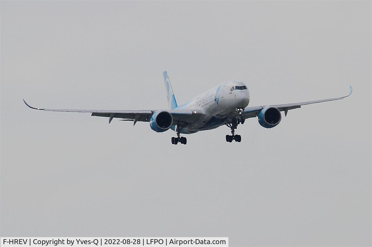 F-HREV, 2017 Airbus A350-941 C/N 193, Airbus A350-941, On final rwy 06, Paris Orly airport (LFPO-ORY)