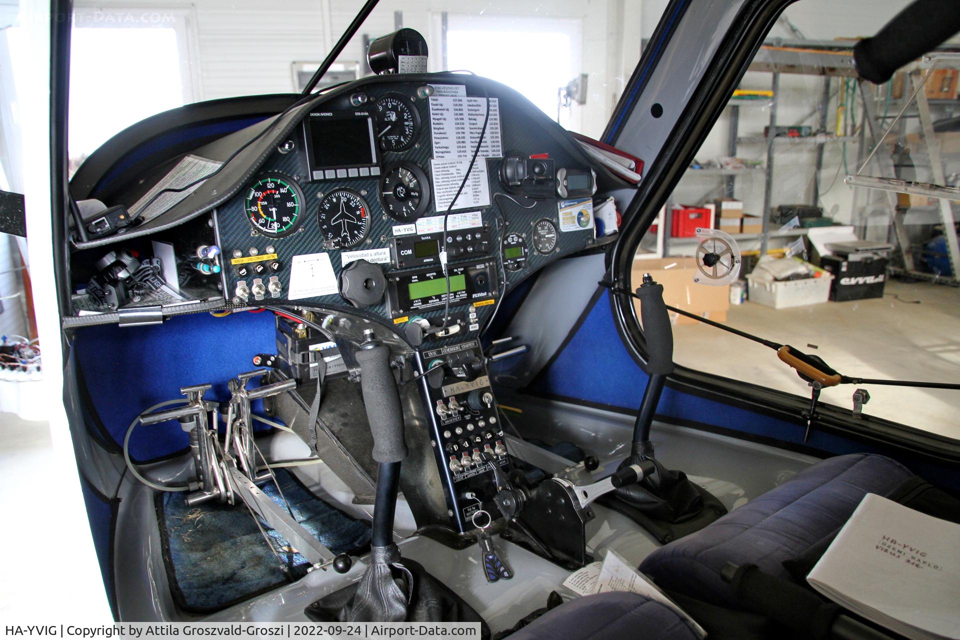 HA-YVIG, Pipistrel Virus 912 C/N 037V9120601, Becsehely, Mura Airport, Hungary - One-Two-Fly.hu service hangar