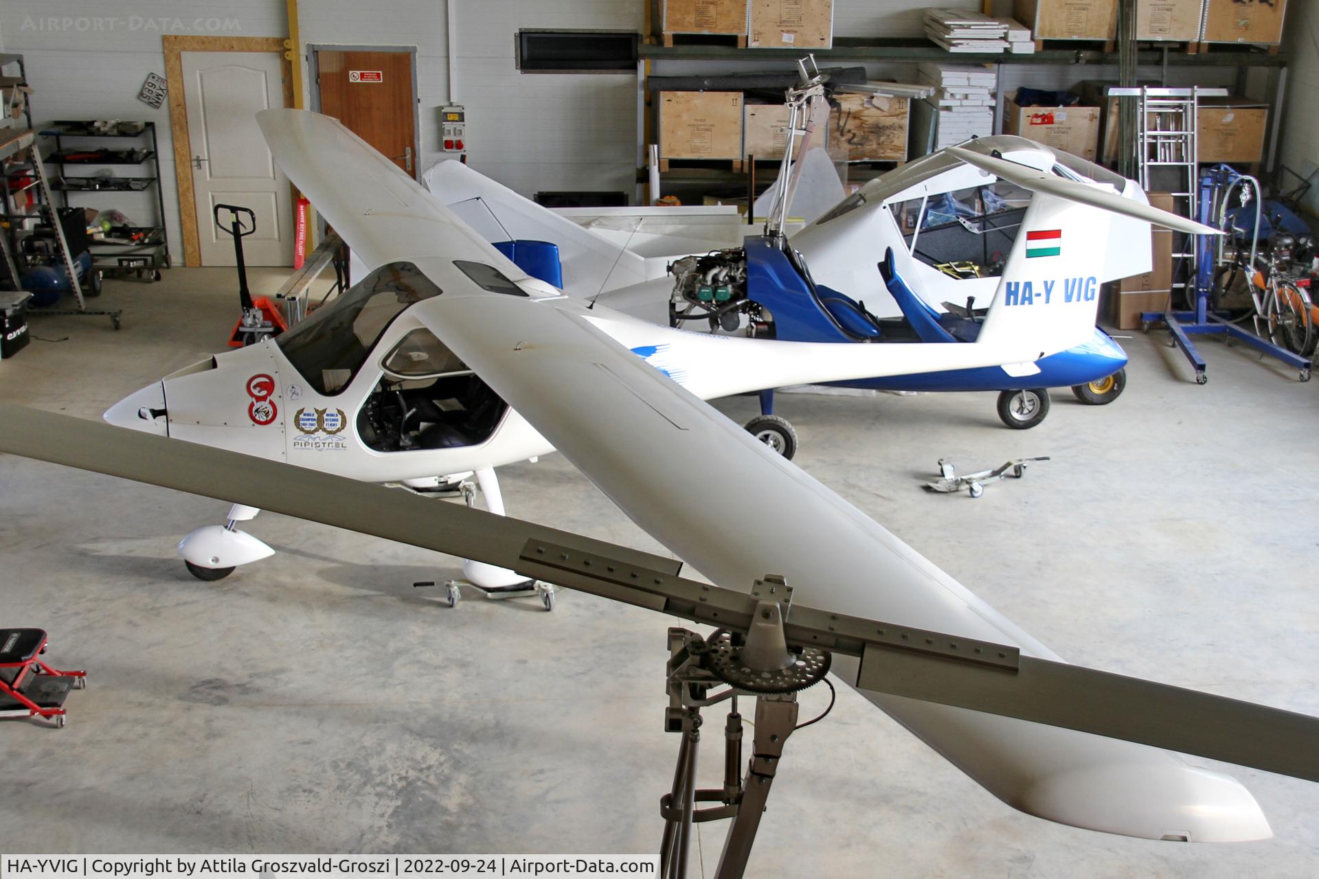 HA-YVIG, Pipistrel Virus 912 C/N 037V9120601, Becsehely, Mura Airport, Hungary - One-Two-Fly.hu service hangar