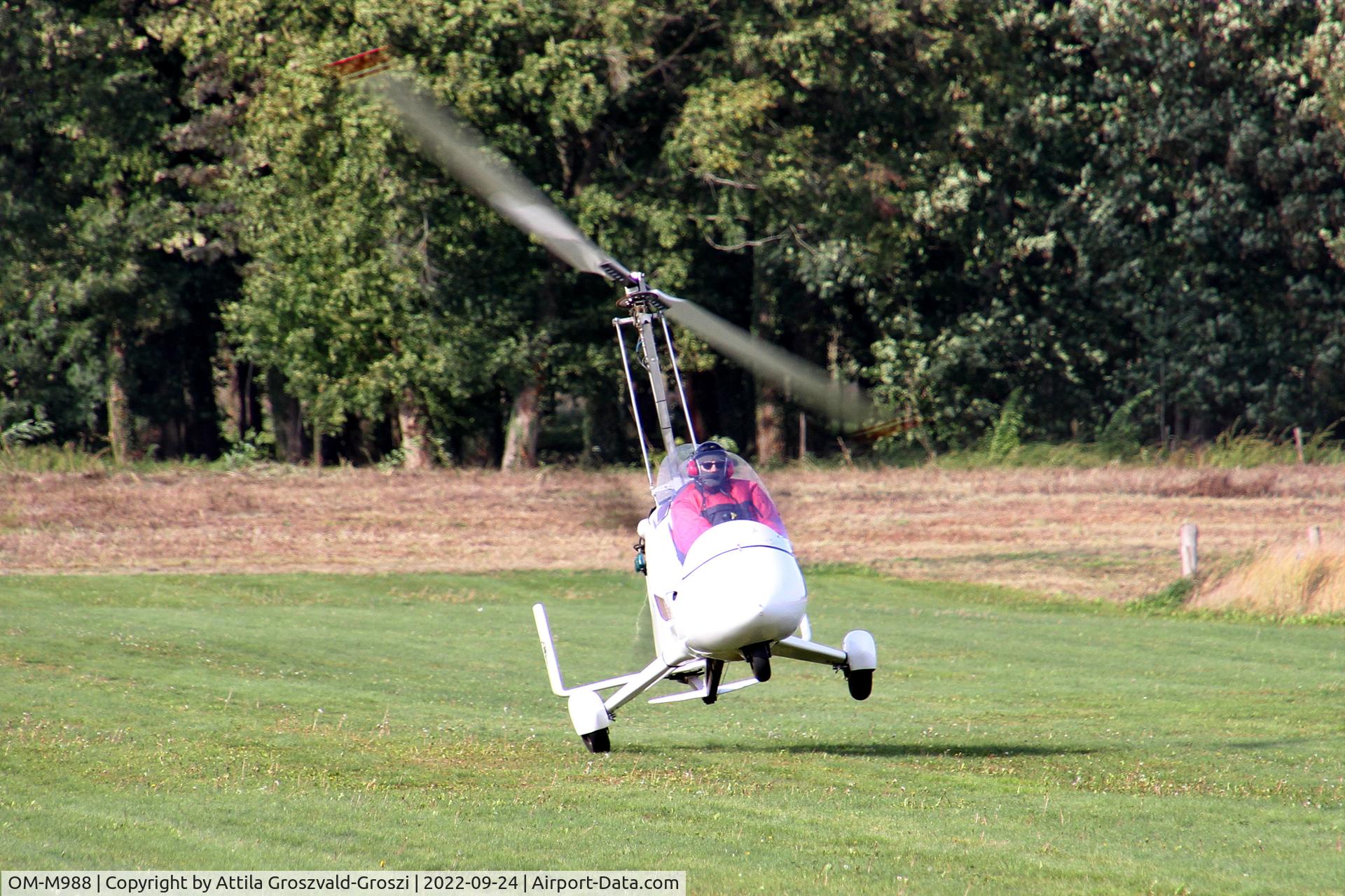 OM-M988, 2014 Halley Apollo Gyro AG-1 C/N 030714, Becsehely, Mura Airport, Hungary