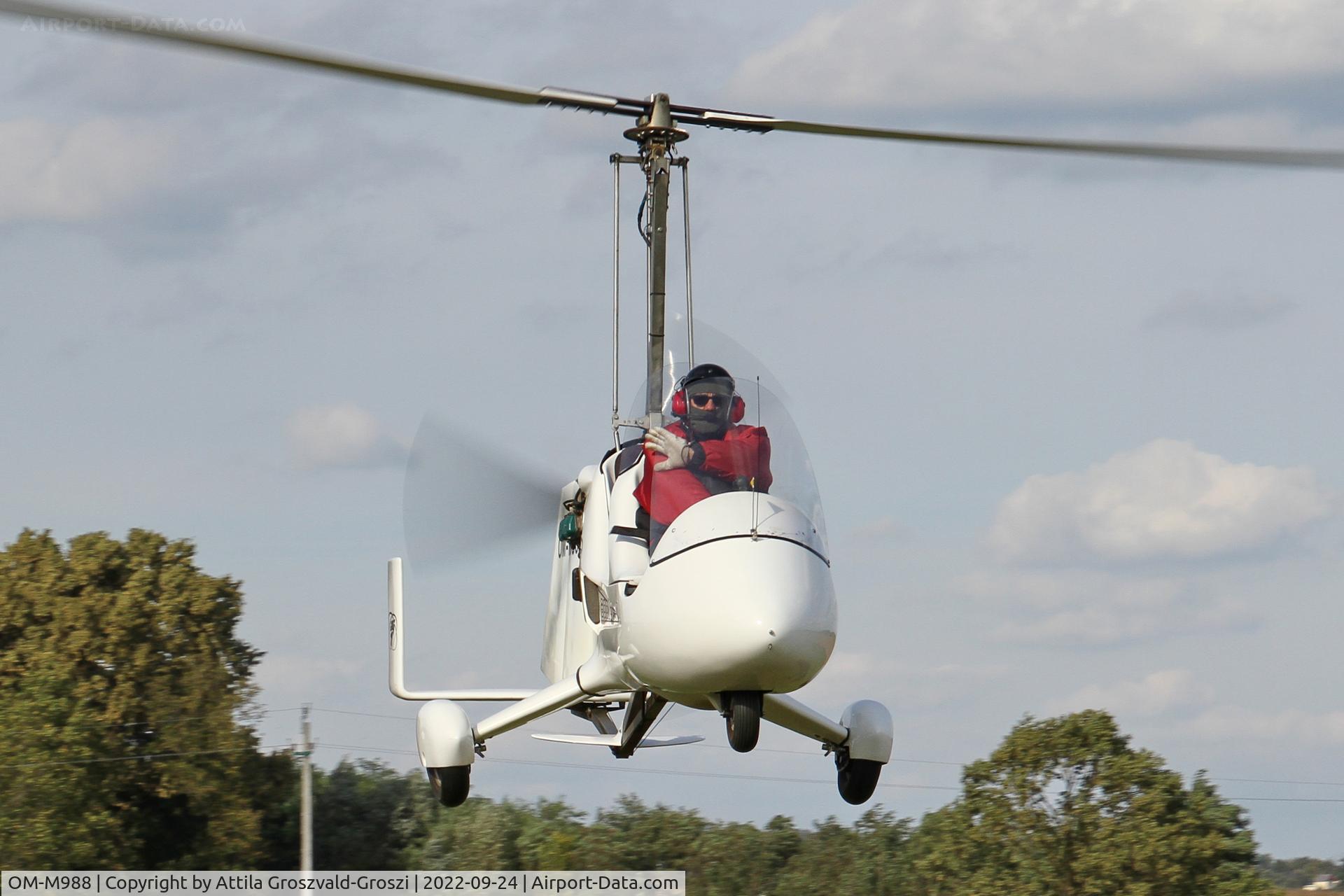OM-M988, 2014 Halley Apollo Gyro AG-1 C/N 030714, Becsehely, Mura Airport, Hungary