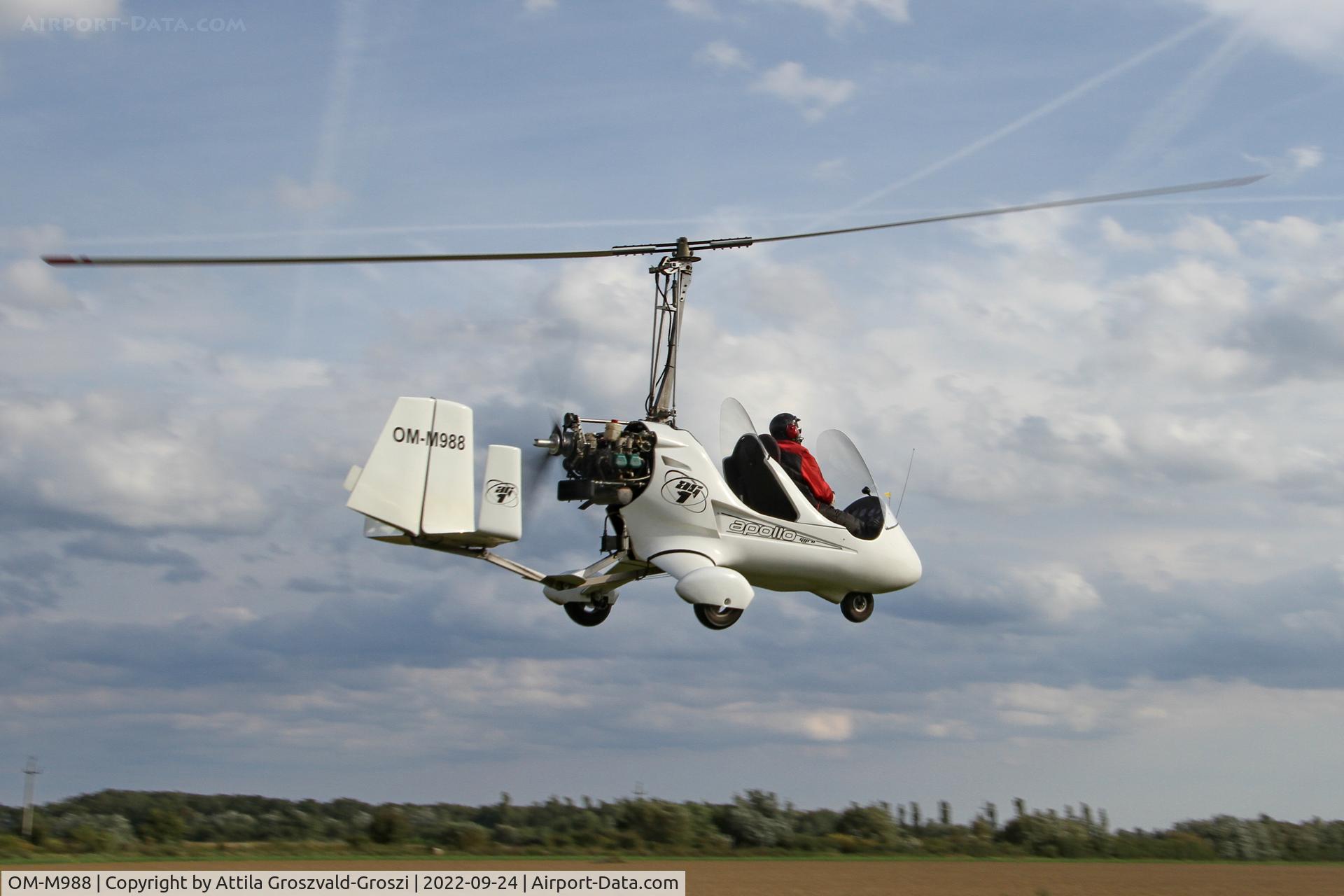 OM-M988, 2014 Halley Apollo Gyro AG-1 C/N 030714, Becsehely, Mura Airport, Hungary