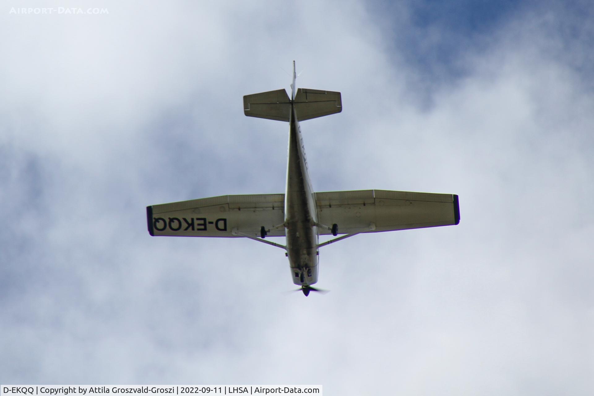 D-EKQQ, Reims F172M Skyhawk Diesel Skyhawk C/N 1157, LHSA - in the airspace of Szentkirályszabadja Airport. Hungary