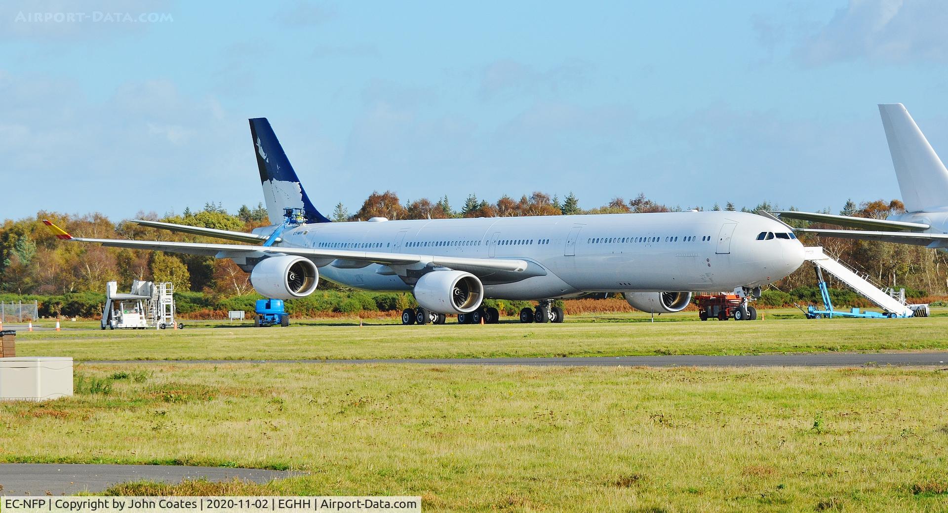 EC-NFP, 2008 Airbus A340-642X C/N 933, Arrived from storage in Spain