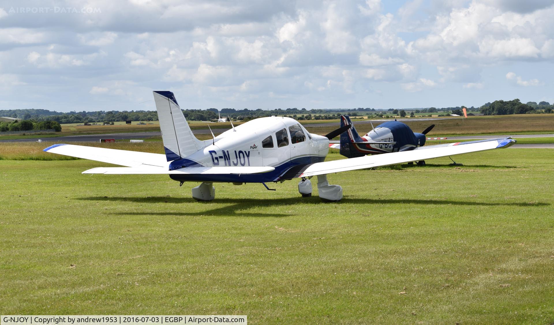 G-NJOY, 1982 Piper PA-28-181 Archer II C/N 28-8290049, G-NJOY at Cotswold Airport.