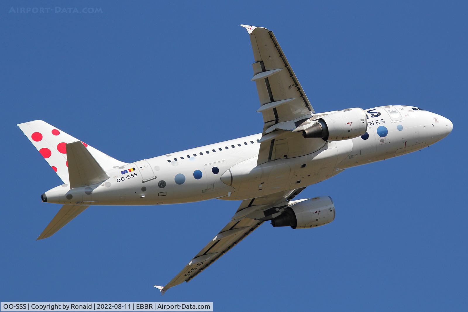 OO-SSS, 2003 Airbus A319-111 C/N 2030, at bru