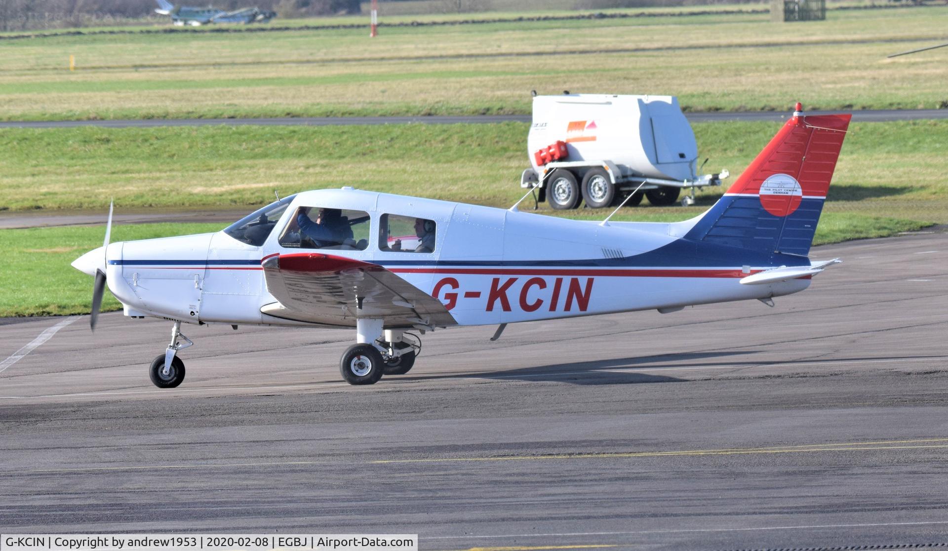G-KCIN, 1989 Piper PA-28-161 Cadet C/N 2841102, G-KCIN at Gloucestershire Airport.