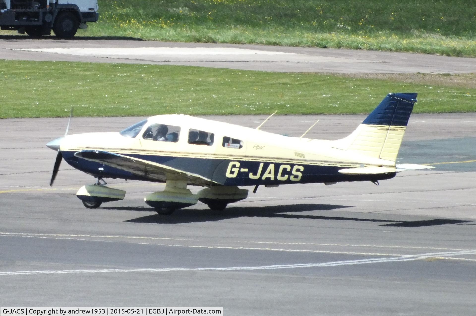 G-JACS, 1997 Piper PA-28-181 Cherokee Archer II C/N 28-43078, G-JACS at Gloucestershire Airport.