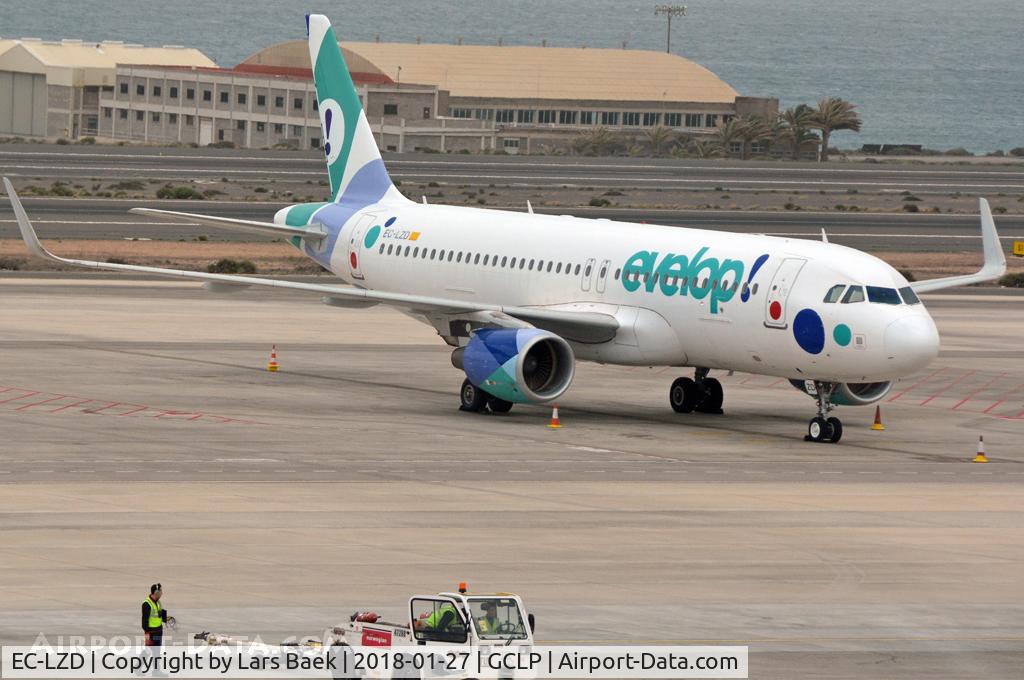 EC-LZD, 2013 Airbus A320-214 C/N 5642, Parking
