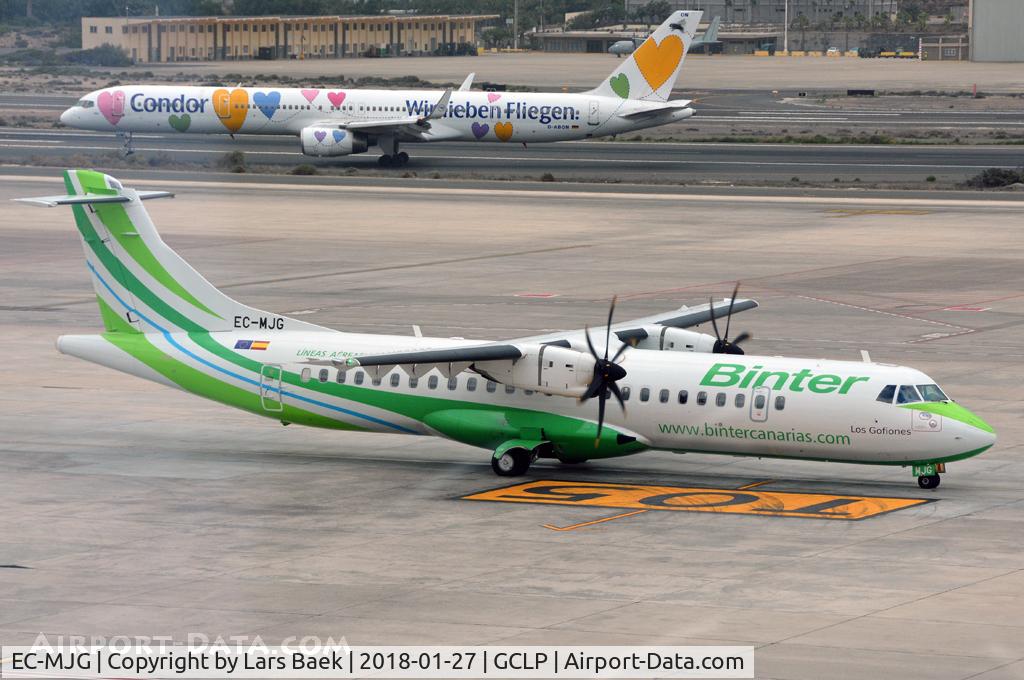EC-MJG, 2015 ATR 72-600 (72-212A) C/N 1310, Parling