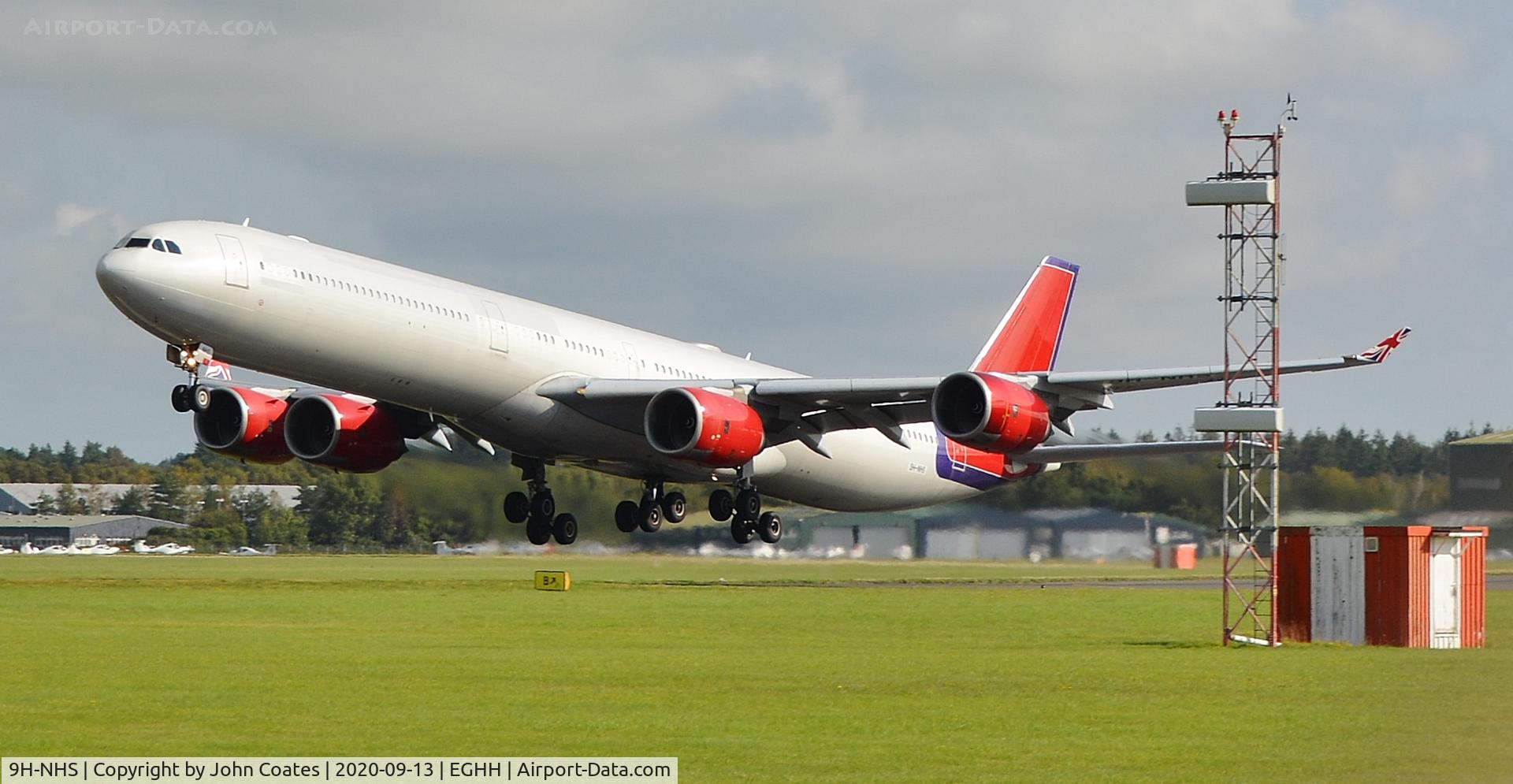9H-NHS, 2006 Airbus A340-642 C/N 736, Lifting off 26