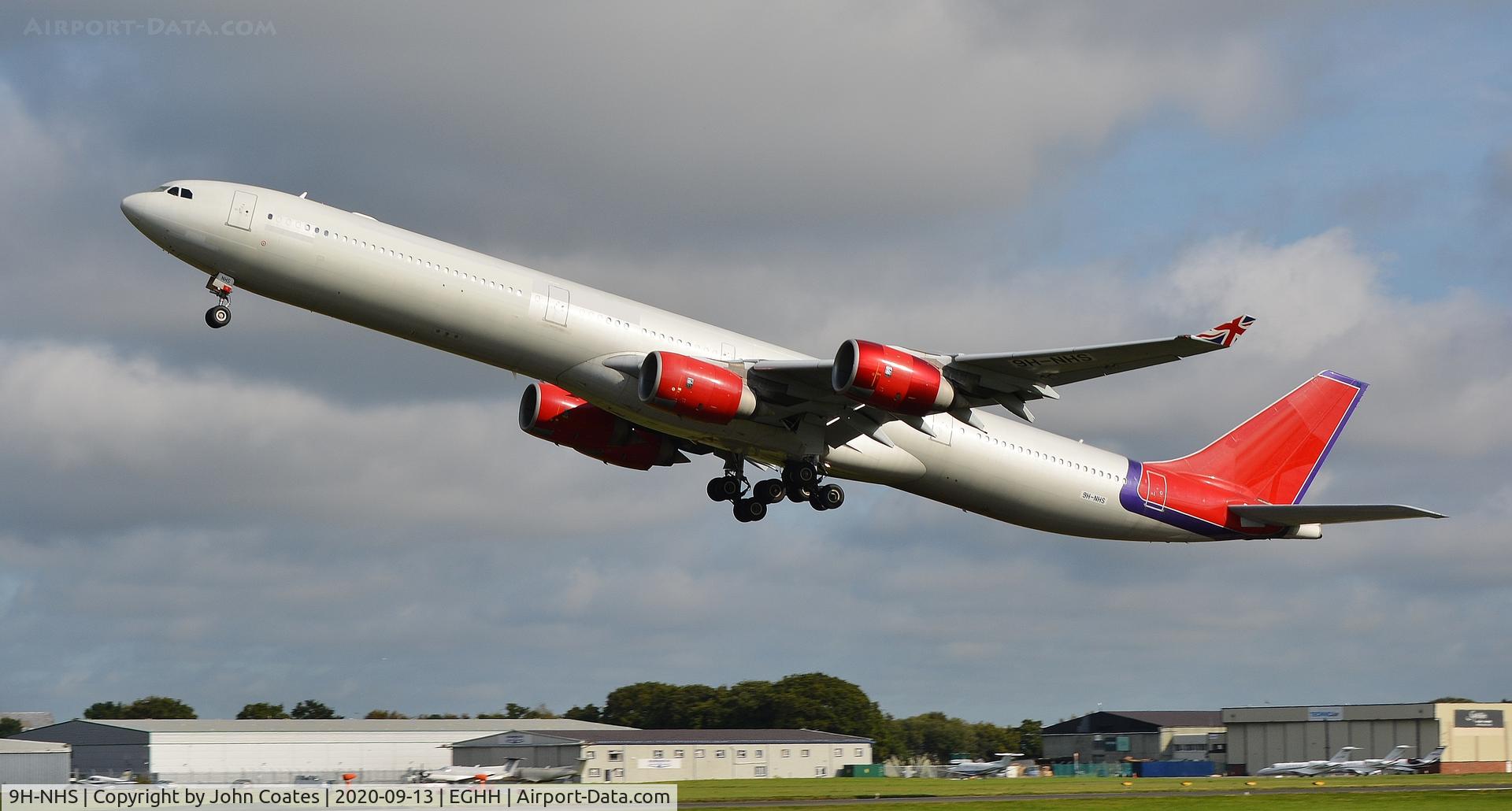 9H-NHS, 2006 Airbus A340-642 C/N 736, ex G-VWIN 