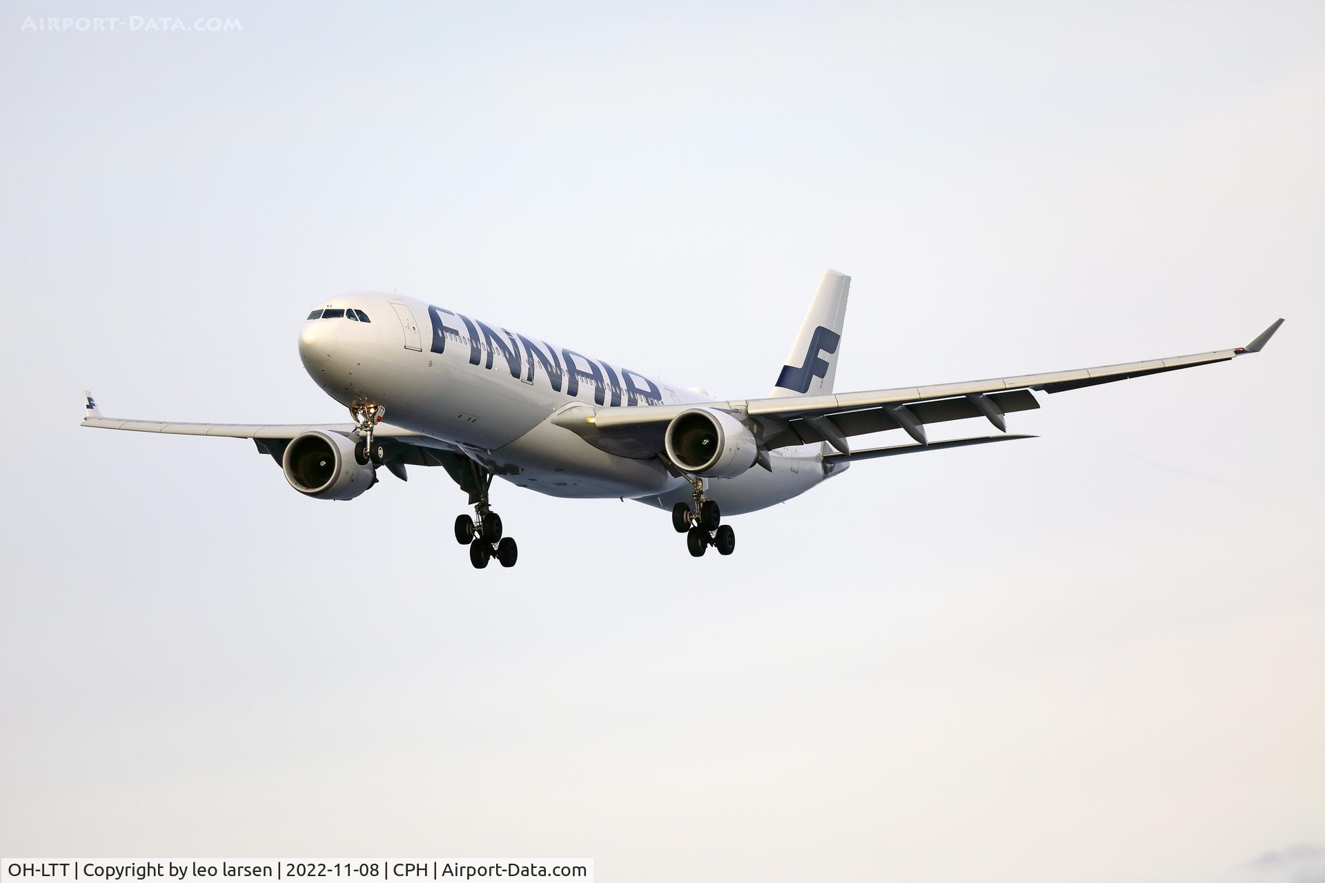 OH-LTT, 2010 Airbus A330-302X C/N 1088, Copenhagen 8.11.2022