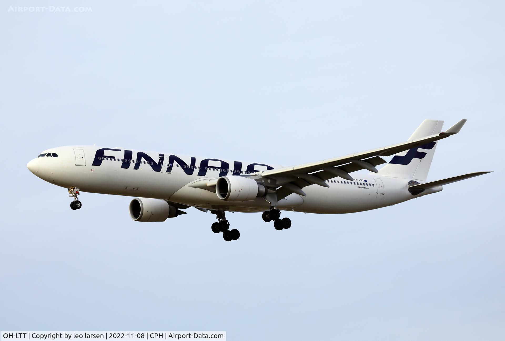 OH-LTT, 2010 Airbus A330-302X C/N 1088, Copenhagen 8.11.2022