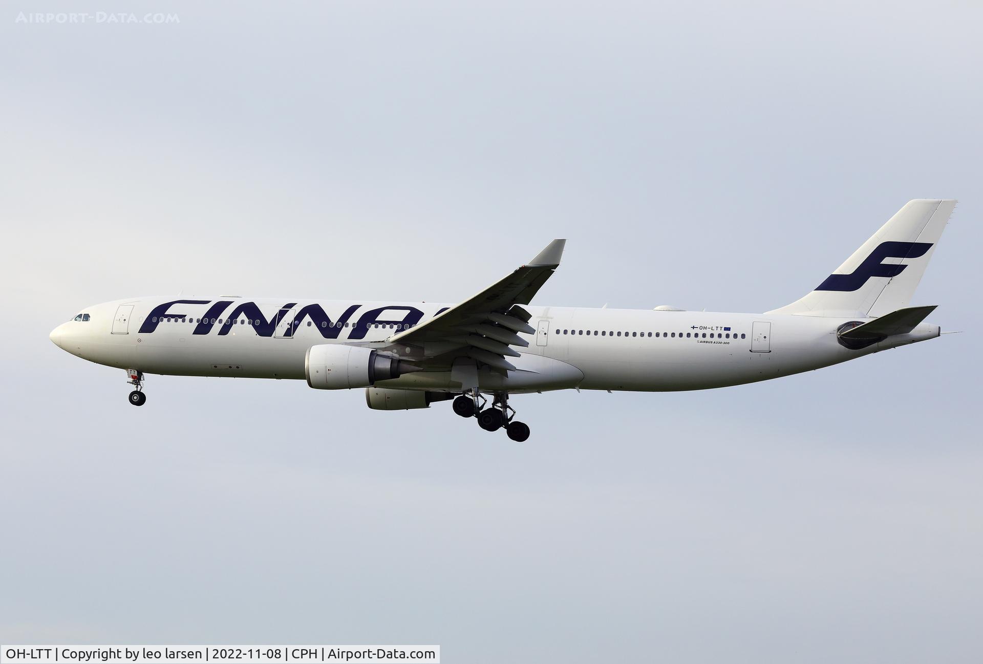 OH-LTT, 2010 Airbus A330-302X C/N 1088, Copenhagen 8.11.2022