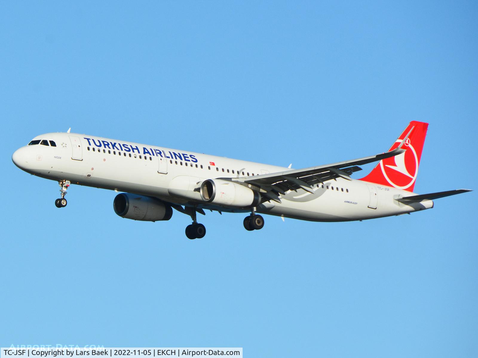 TC-JSF, 2013 Airbus A321-231 C/N 5465, RWY22L