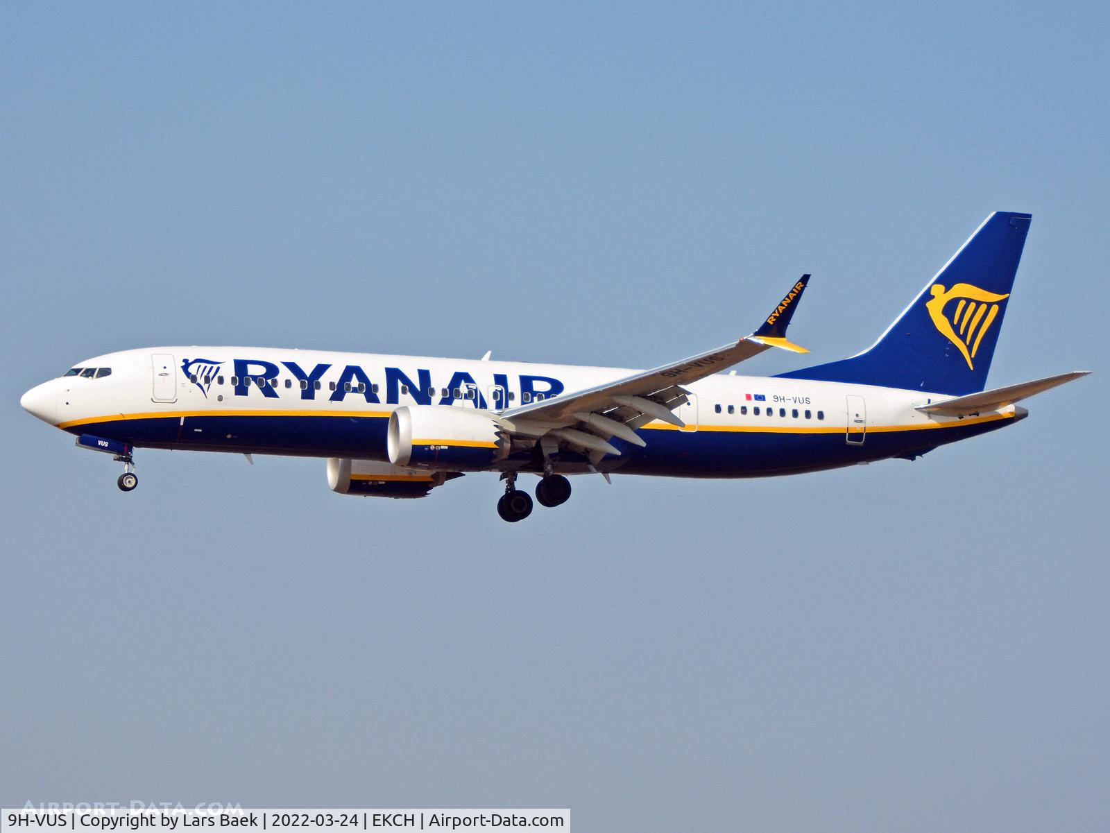 9H-VUS, 2021 Boeing 737-8-200 MAX C/N 62326, Malta Air
