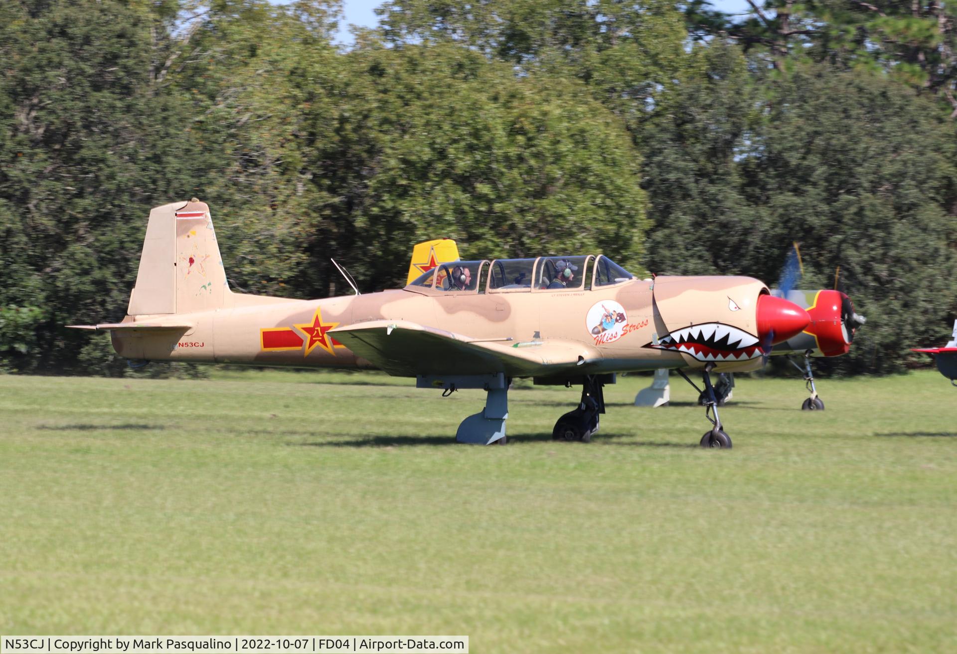 N53CJ, 1972 Nanchang CJ-6A C/N 2432062, Nanchang CJ-6A