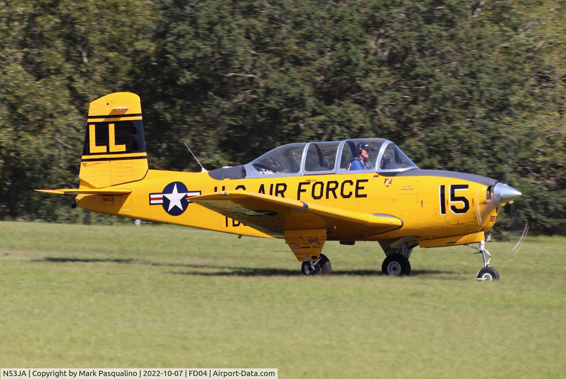 N53JA, Beech T-34A Mentor C/N G-101, Beech T-34A