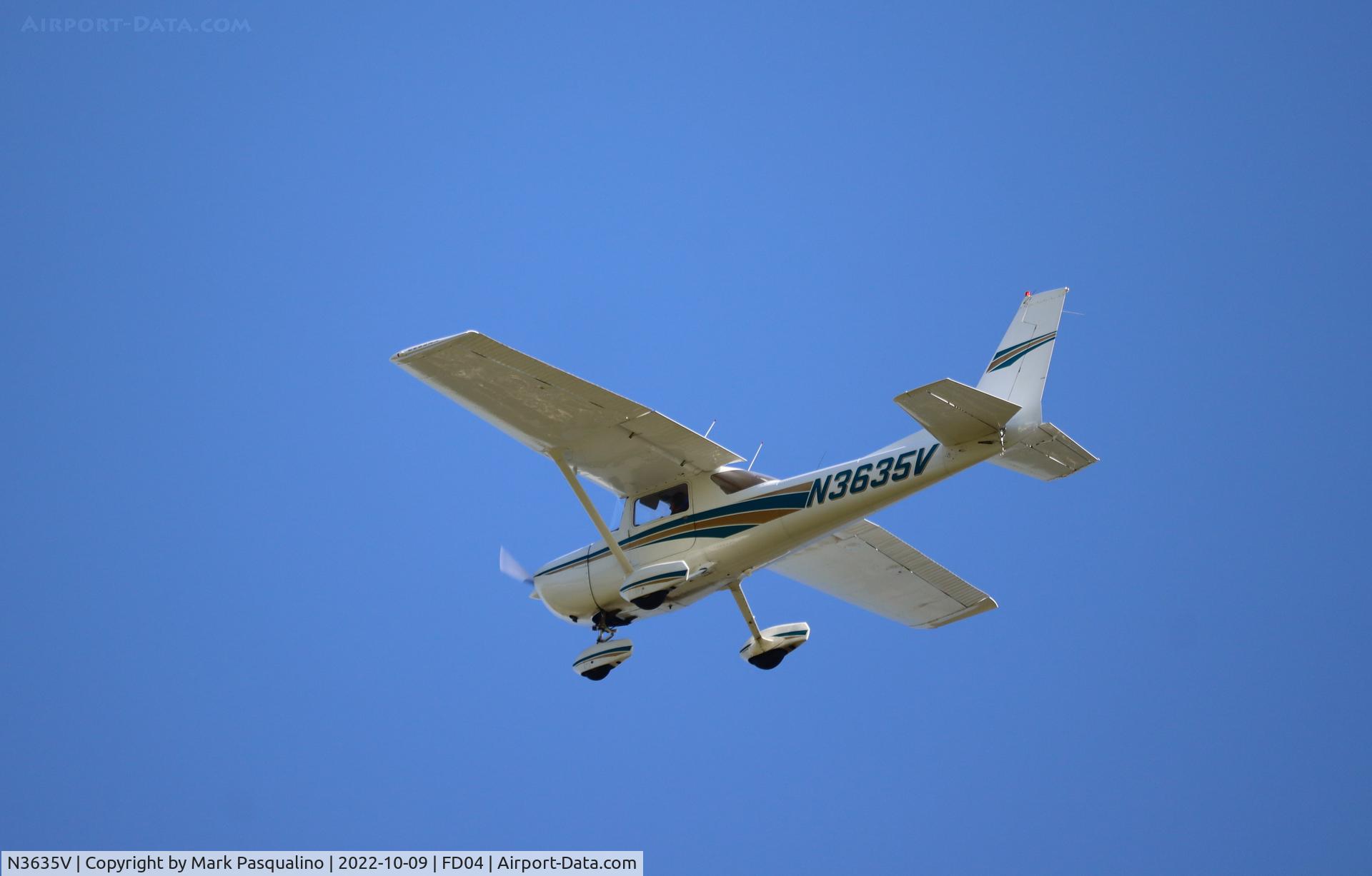 N3635V, 1975 Cessna 150M C/N 15076570, Cessna 150M