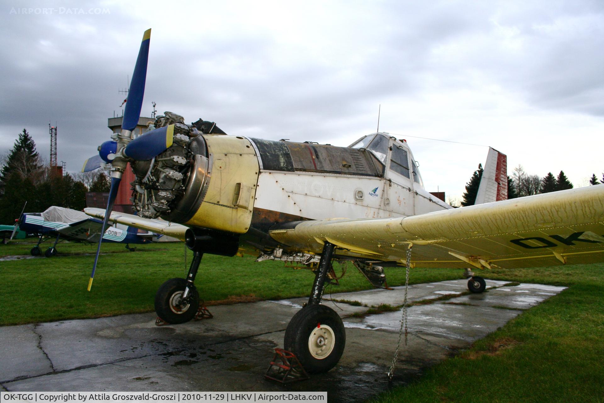 OK-TGG, PZL-Mielec M-18A Dromader C/N 1Z018-16, LHKV - Kaposújlak Airport, Hungary
