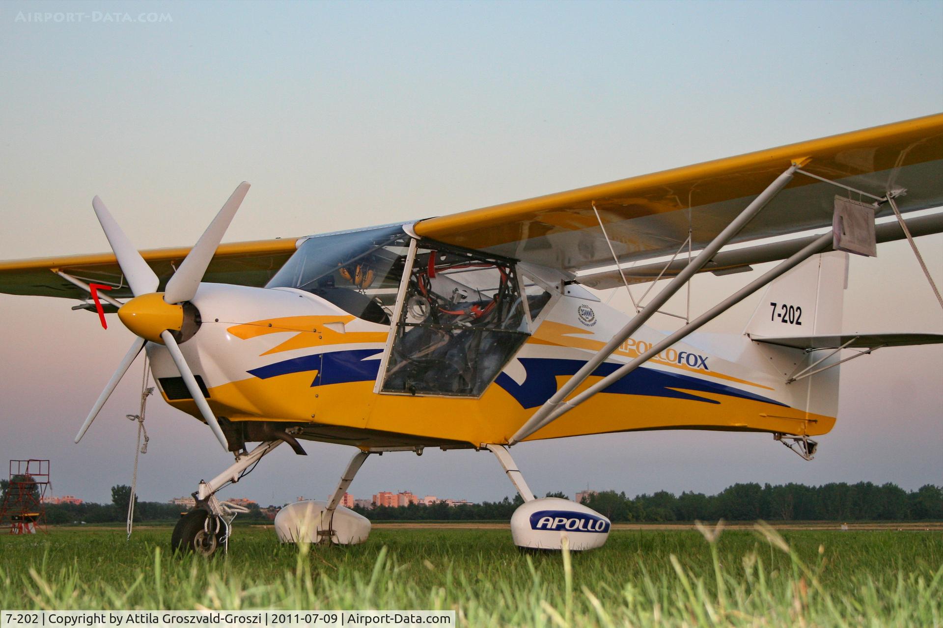 7-202, Apollo Fox C/N 05056, LHNY - Nyiregyháza Airport, Hungary