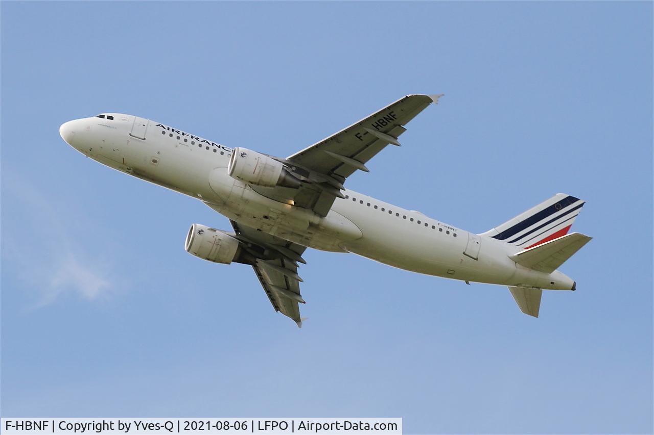F-HBNF, 2011 Airbus A320-214 C/N 4714, Airbus A320-214, Climbing from rwy 24, Paris Orly airport (LFPO-ORY)