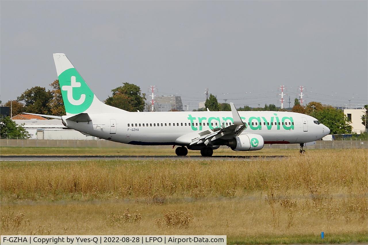 F-GZHA, 2007 Boeing 737-8GJ C/N 34901, Boeing 737-8GJ, Landing rwy 06, Paris-Orly airport (LFPO-ORY)