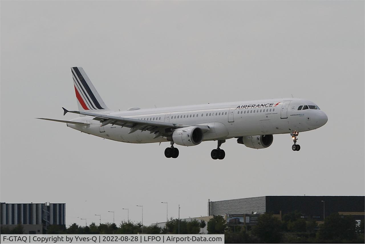 F-GTAQ, 2008 Airbus A321-211 C/N 3399, Airbus A321-211, On final rwy 06, Paris-Orly Airport (LFPO-ORY)