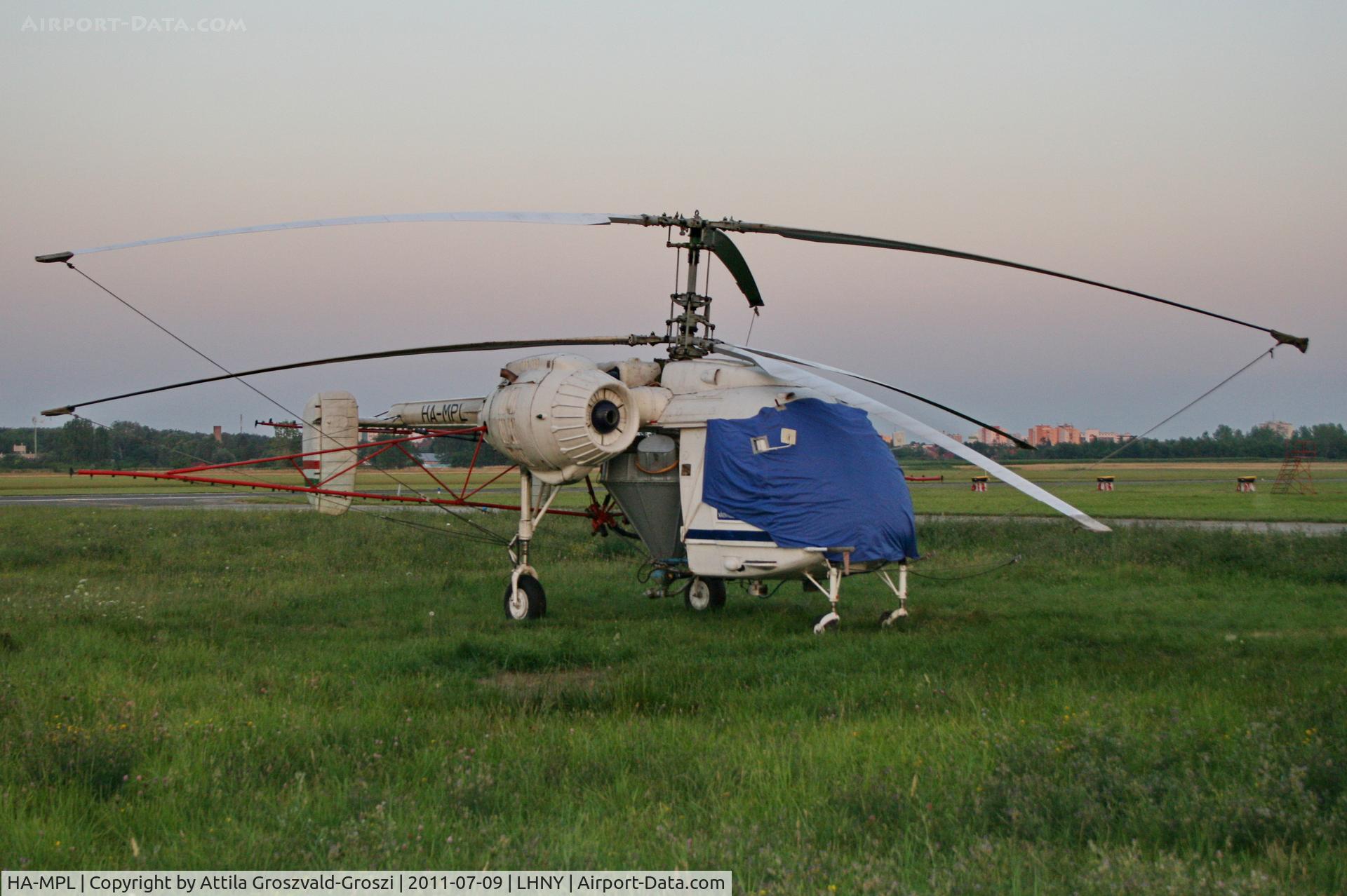 HA-MPL, 1978 Kamov Ka-26 Hoodlum C/N 7806310, LHNY - Nyiregyháza Airport, Hungary