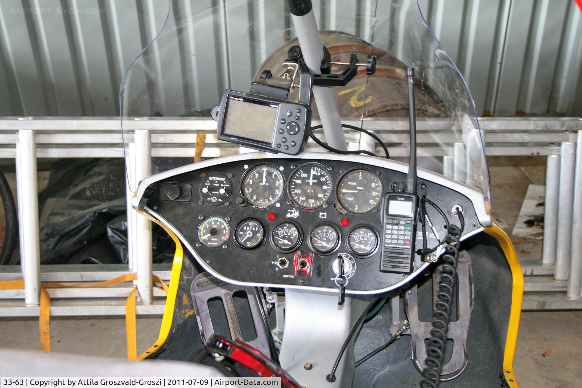 33-63, Air Création BioniX Tanarg 912 C/N A10023-10019, Törökszentmiklós, Surjány Airport, Hungary