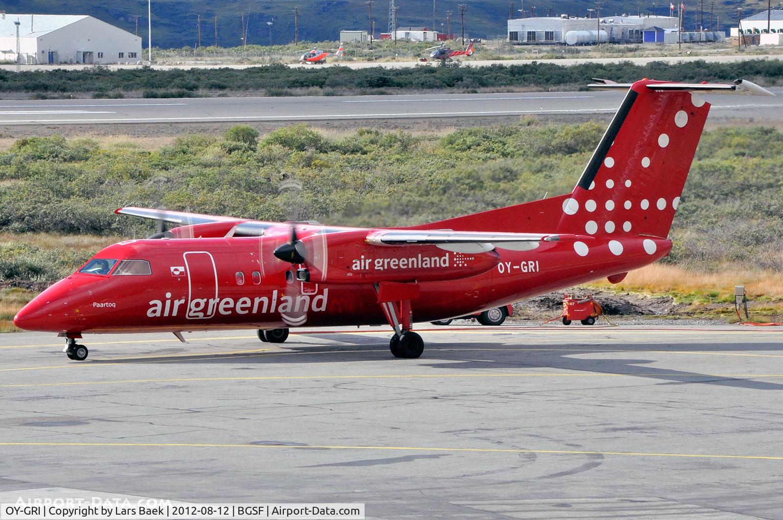OY-GRI, 1997 De Havilland Canada DHC-8-202 Dash 8 C/N 477, Written off