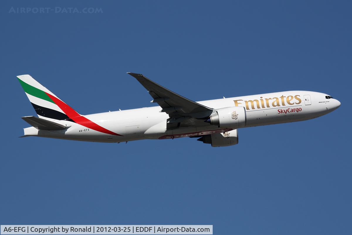 A6-EFG, 2012 Boeing 777-F1H C/N 35613, at fra