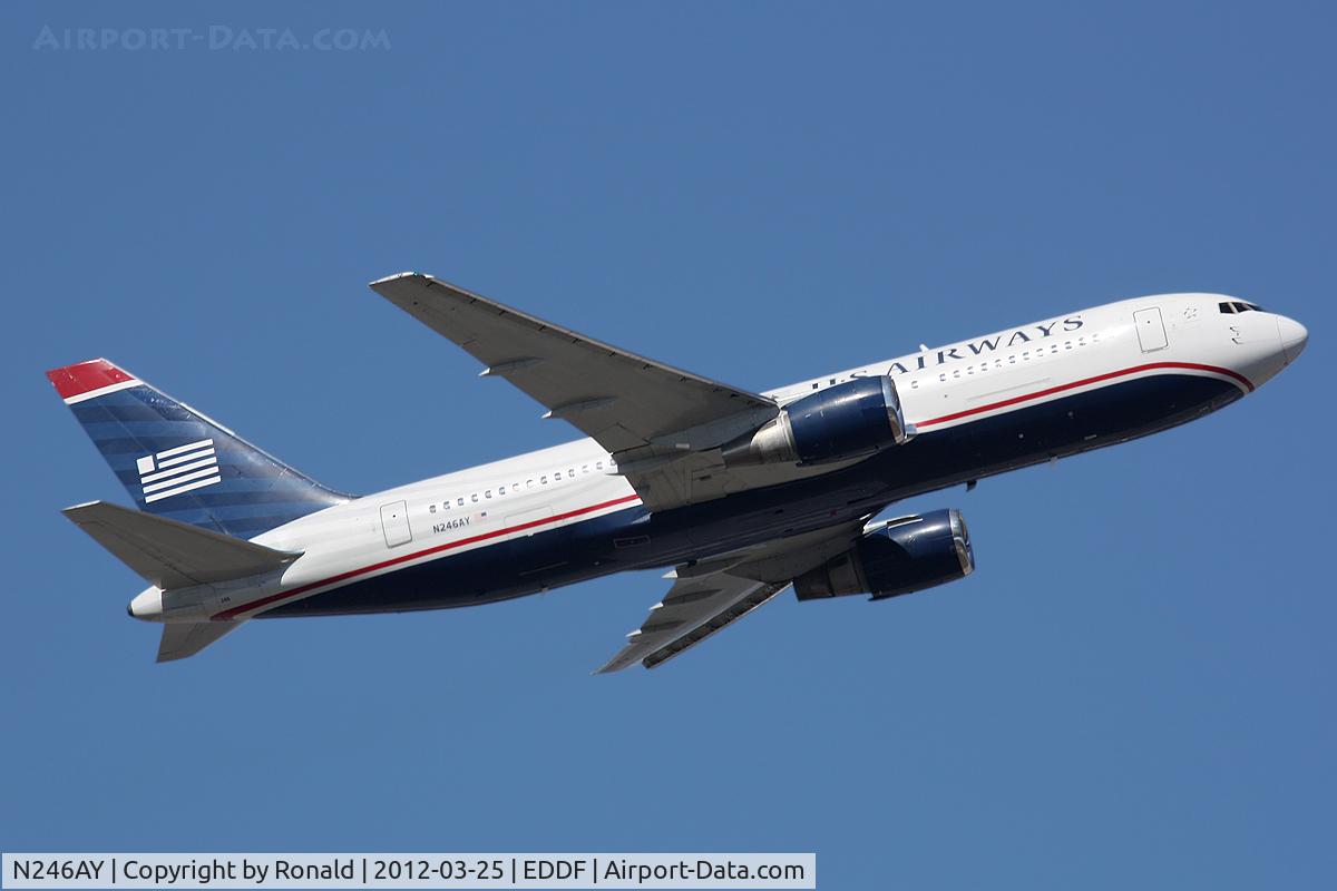 N246AY, 1987 Boeing 767-201ER C/N 23898, at fra