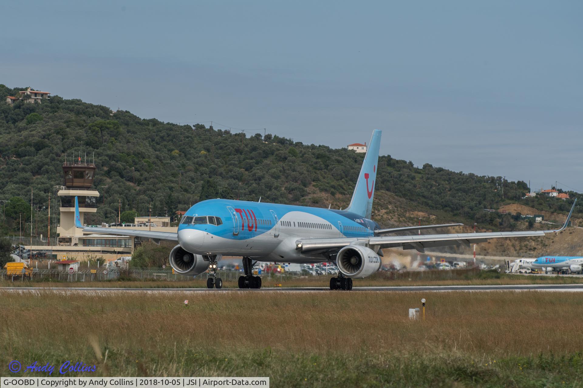 G-OOBD, 2003 Boeing 757-28A C/N 33099, G-OOBD at Skiathos