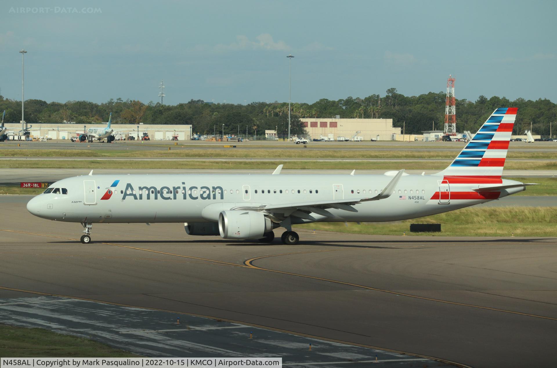 N458AL, 2022 Airbus A321-253NX C/N 10819, Airbus A321-253NX