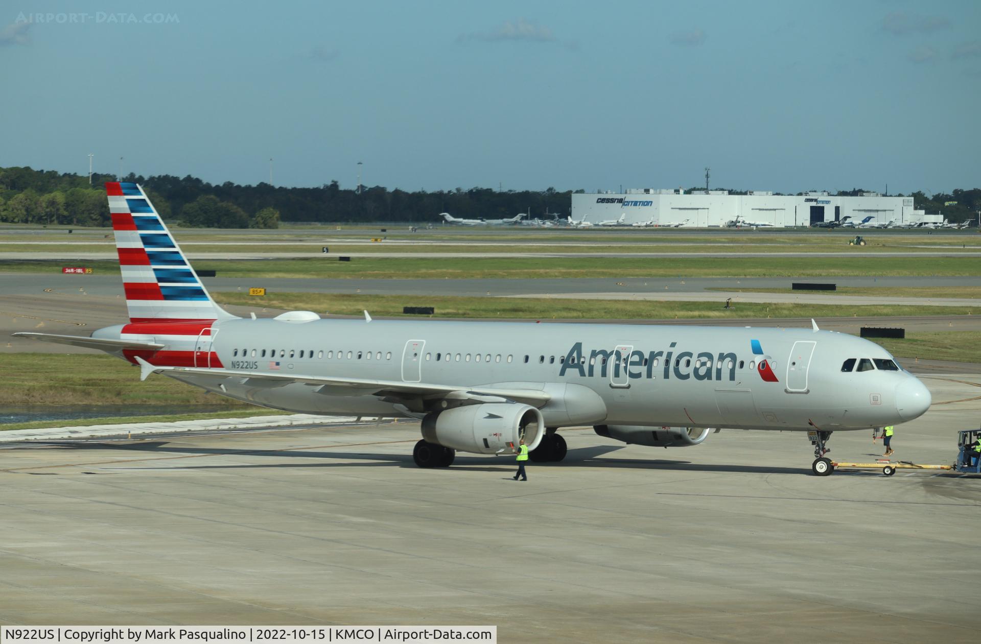N922US, 2015 Airbus A321-231 C/N 6537, Airbus A321-231