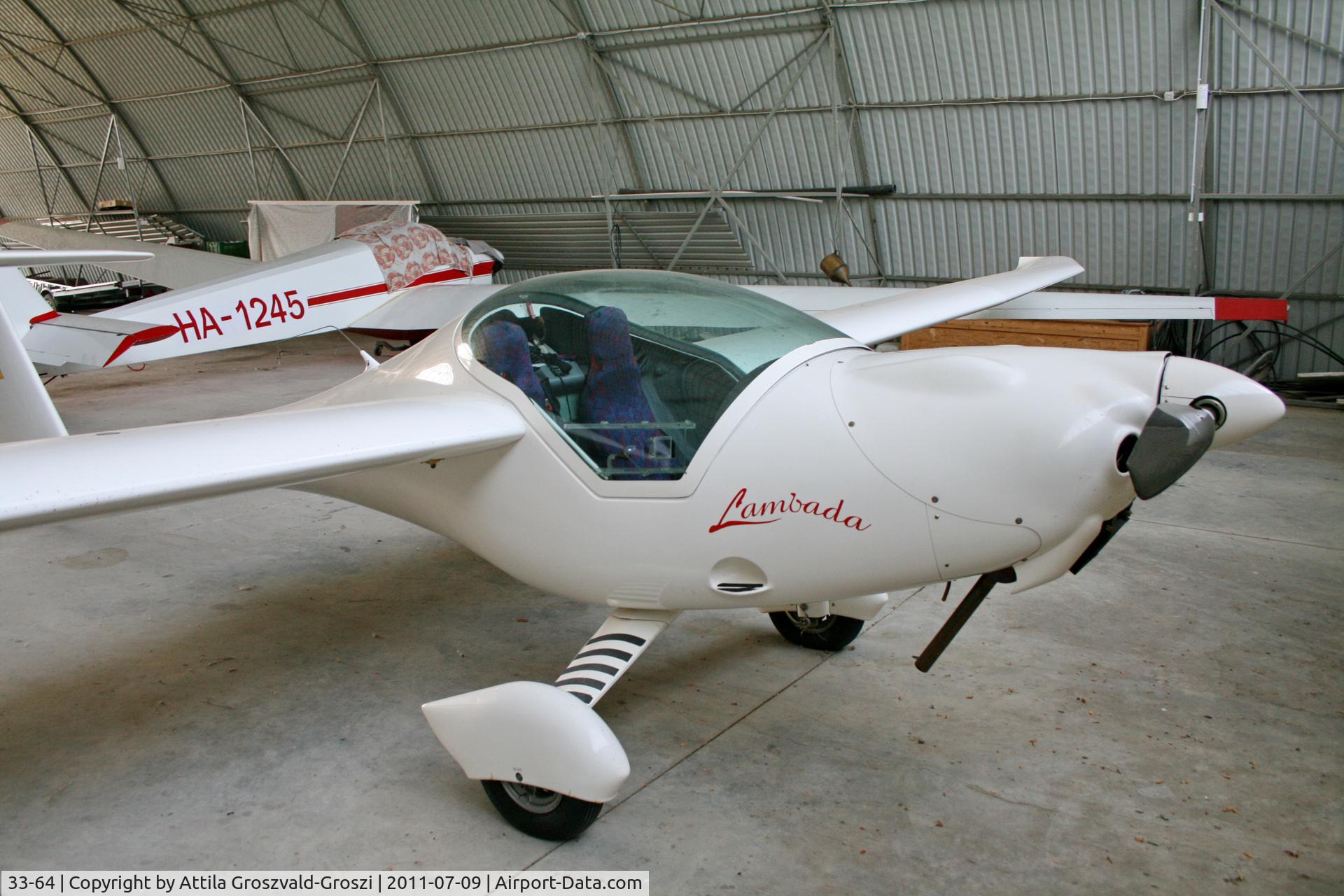 33-64, Urban Air UFM-13/15 Lambada C/N 86-13, Törökszentmiklós, Surjány Airport, Hungary