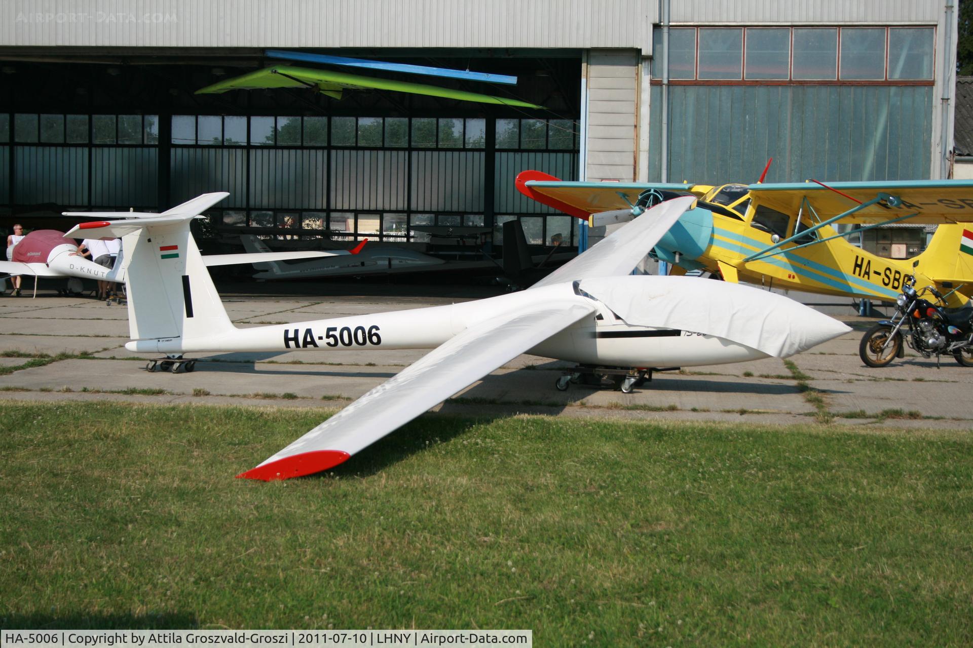 HA-5006, 1980 ICA-Brasov IS-28B2 C/N 274, LHNY - Nyiregyháza Airport, Hungary. Airshow 2011