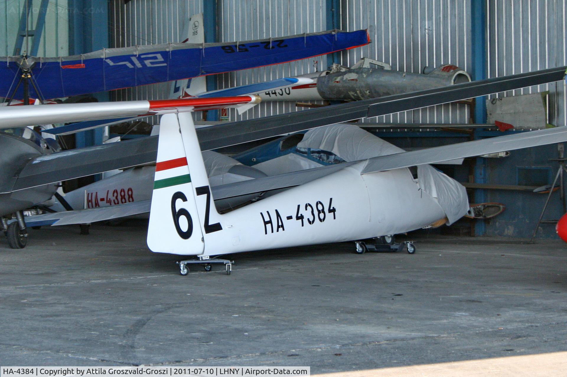 HA-4384, 1977 PZL-Bielsko SZD-30 Pirat C/N S-08.36, LHNY - Nyiregyháza Airport, Hungary. Airshow 2011